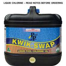  POOL PRO LIQUID POOL CHLORINE KWIK-SWAP 15 LTR REFILL ONLY